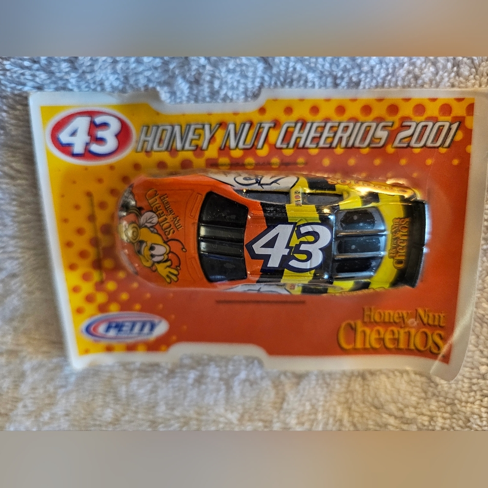 NIP #43 John Andretti 2001 Honey Nut  Cheerios Dodge 1/64 Diecast.